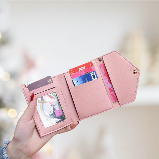 PU Leather Mini Wallet Purse