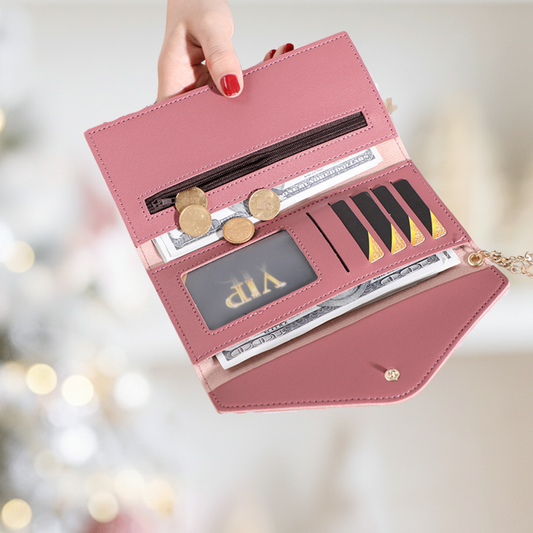 Long PU Leather Wallet