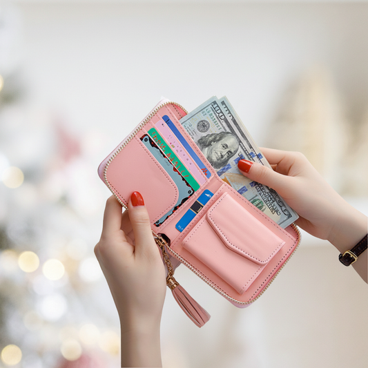 The Chic Minimalist Zipper Wallet