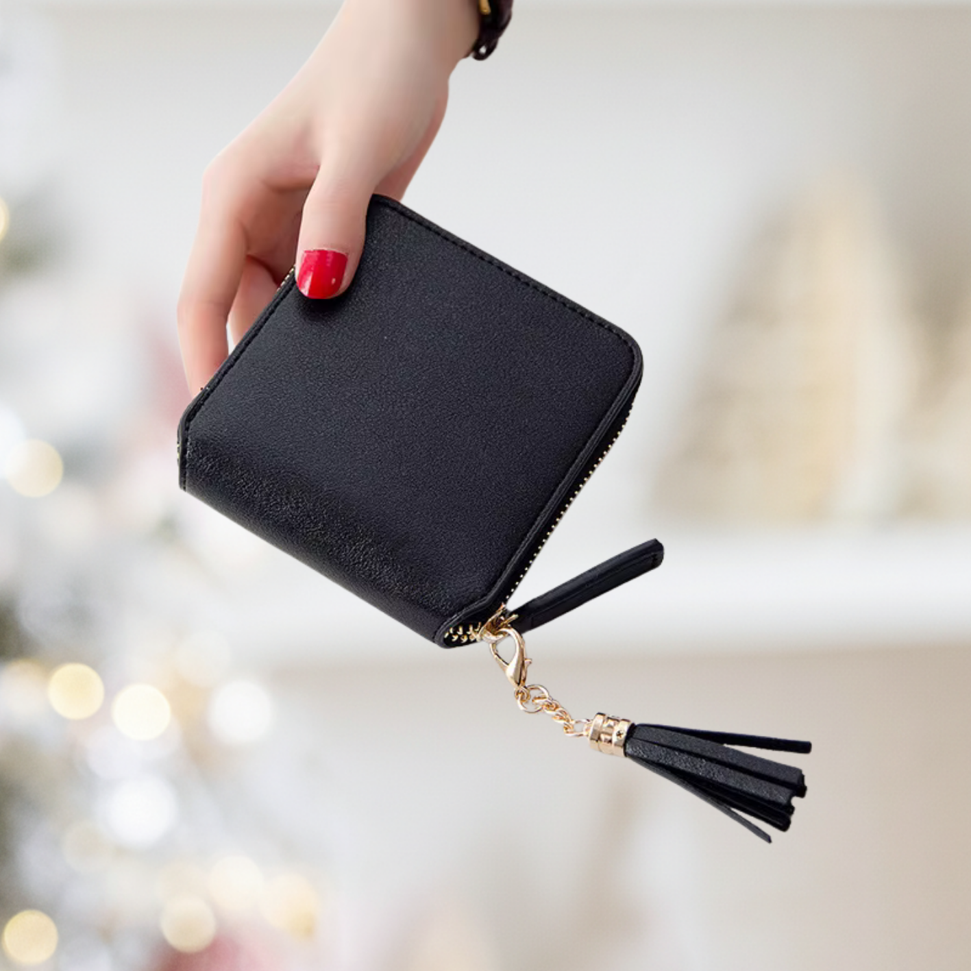 The Chic Minimalist Zipper Wallet