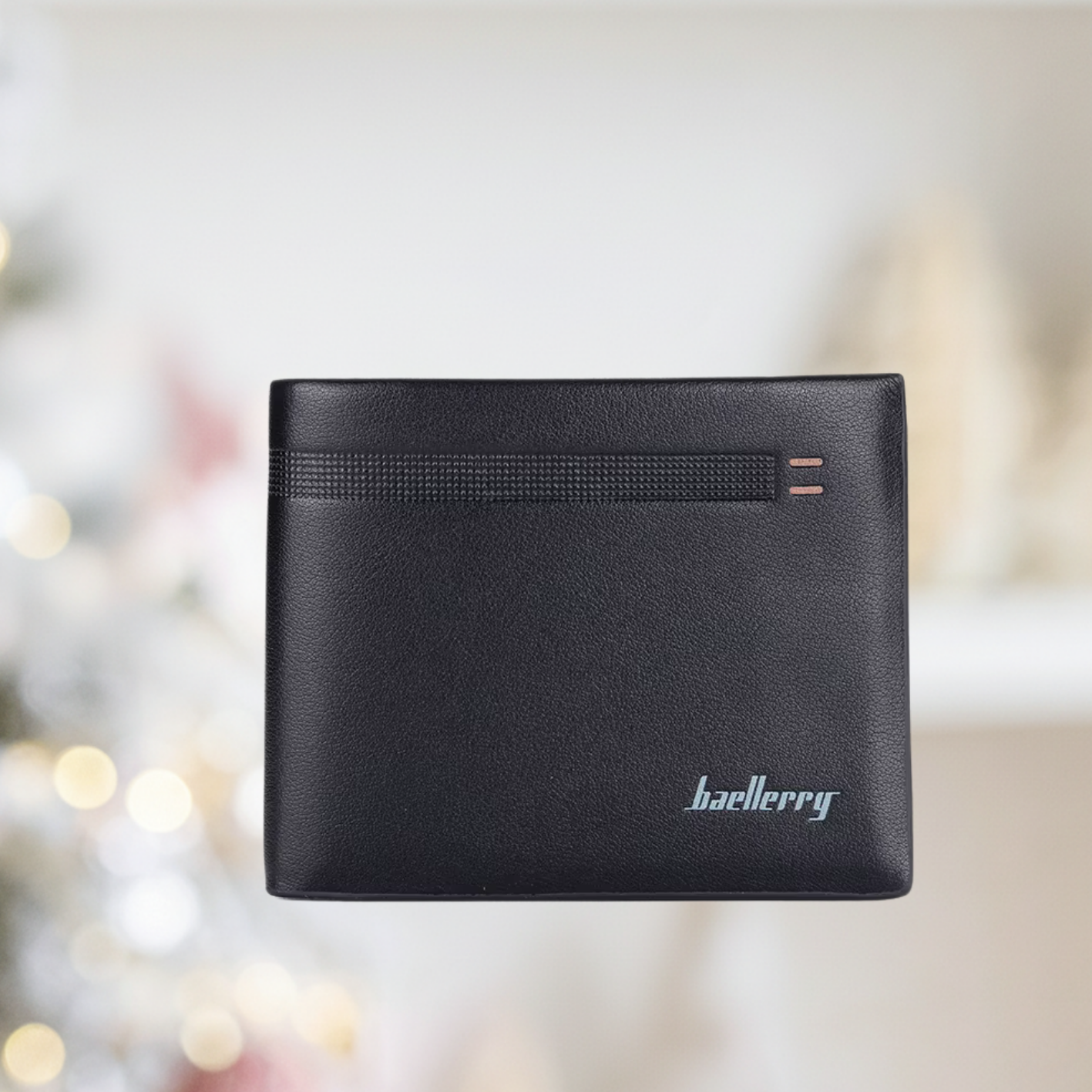 Classic Men's Slim Bi-Fold Wallet