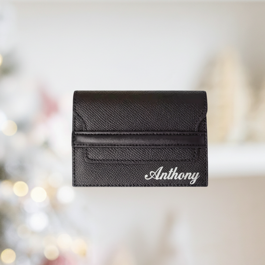 PU Leather Accordion Organizer Card Wallet