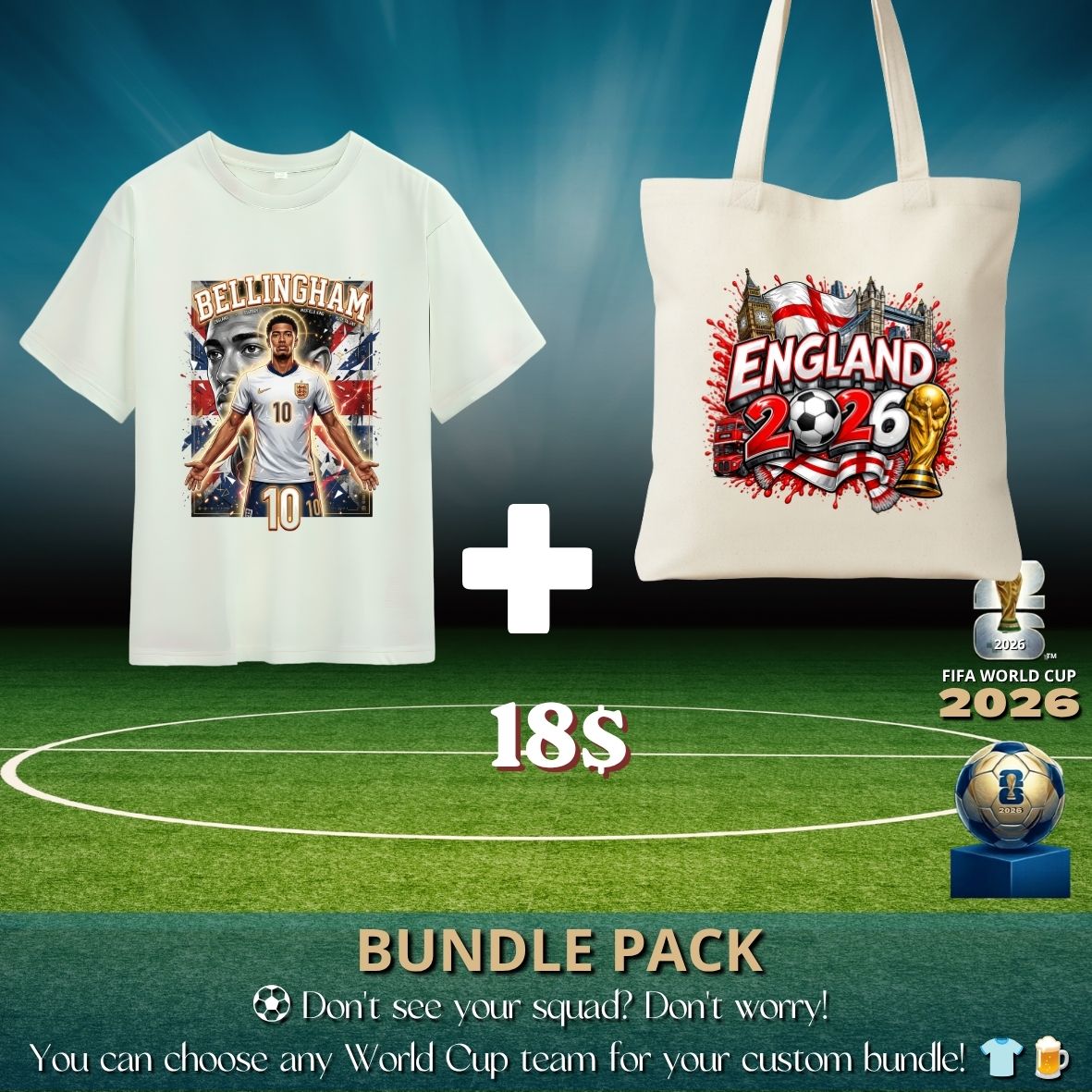 Bundle — T-Shirt + Canvas Bag