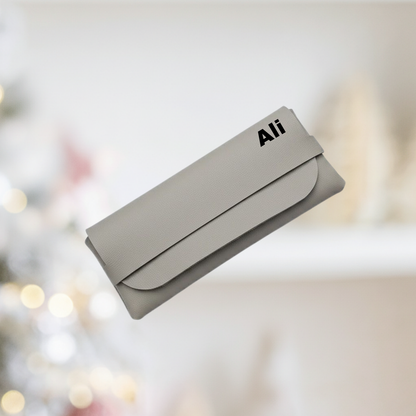 The Foldable PU Leather Travel Eyewear Case