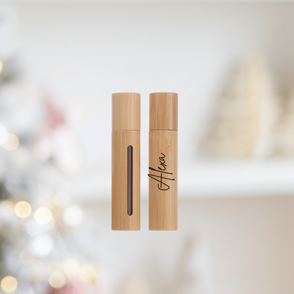 Personalized Bamboo Travel Spray Bottle