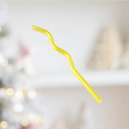 The Wavy Wonder Glass Straw