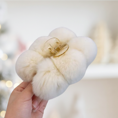 The Luxe Oversized Fluffy Hair Claw
