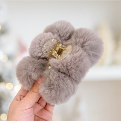 The Luxe Oversized Fluffy Hair Claw