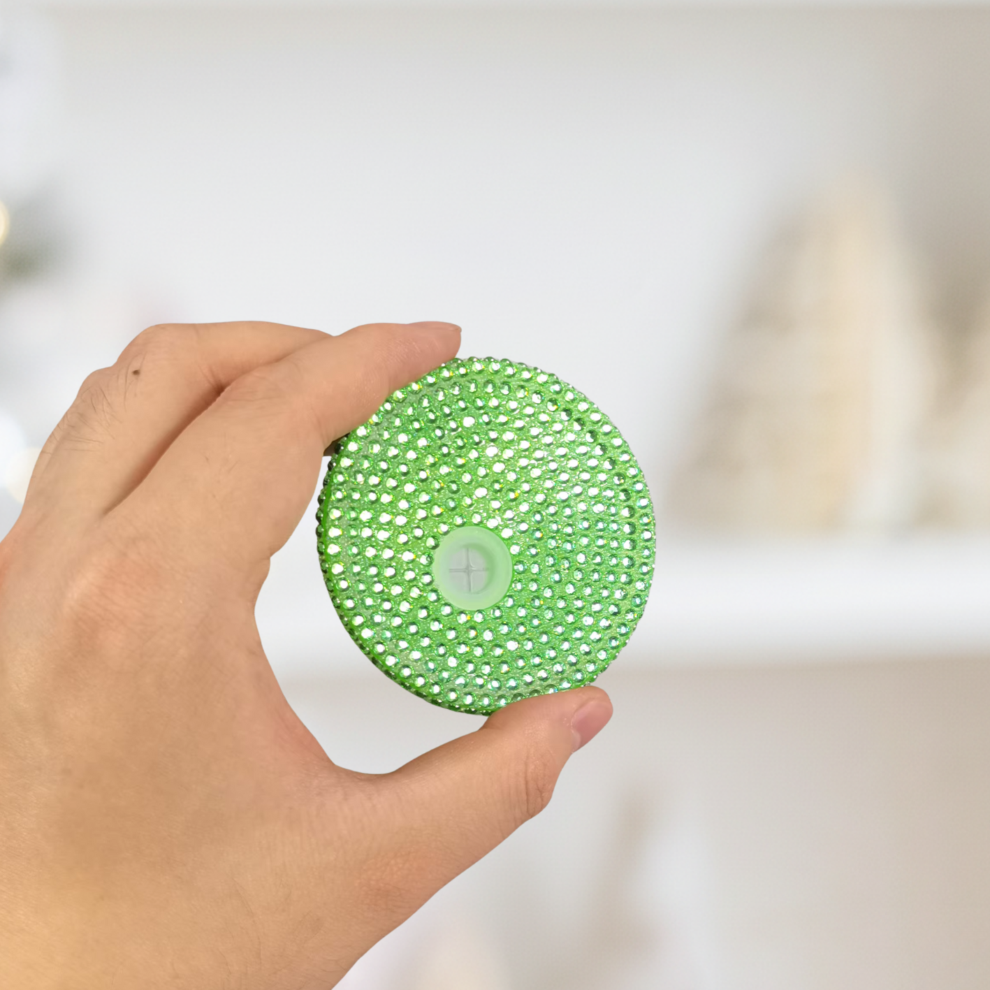 Dazzling Rhinestone Tumbler Lids (16 Oz Cups Only)