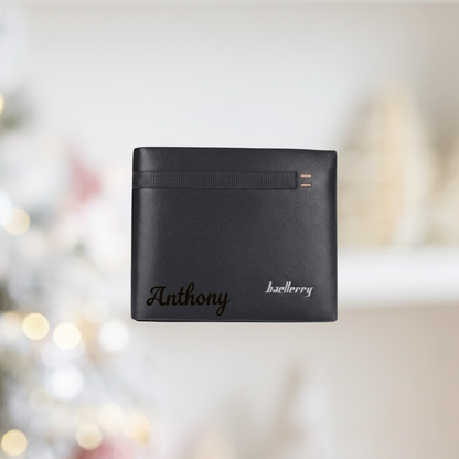 Classic Men's Slim Bi-Fold Wallet