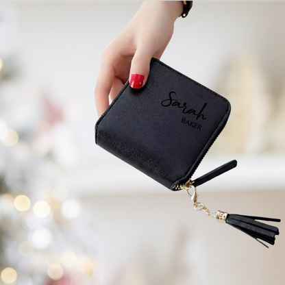 The Chic Minimalist Zipper Wallet
