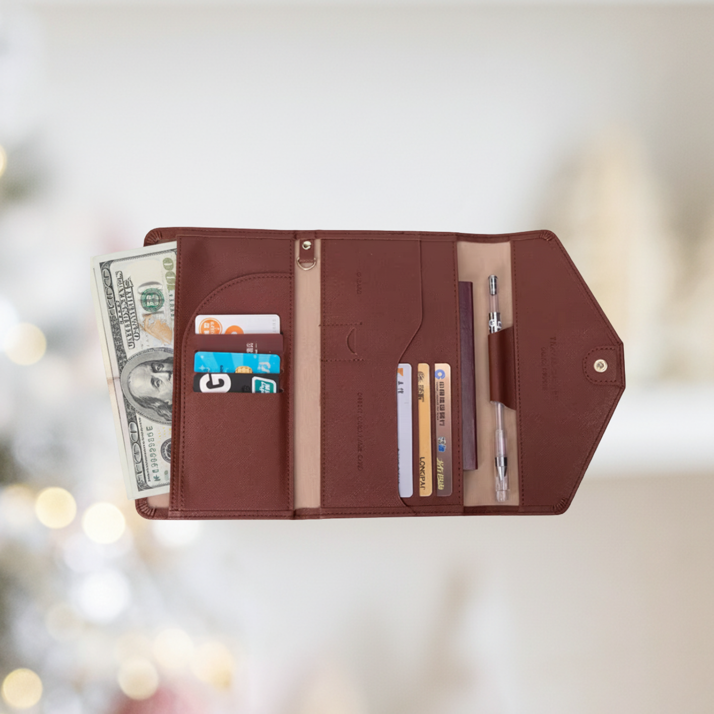 PU Leather Multifunction Wallet