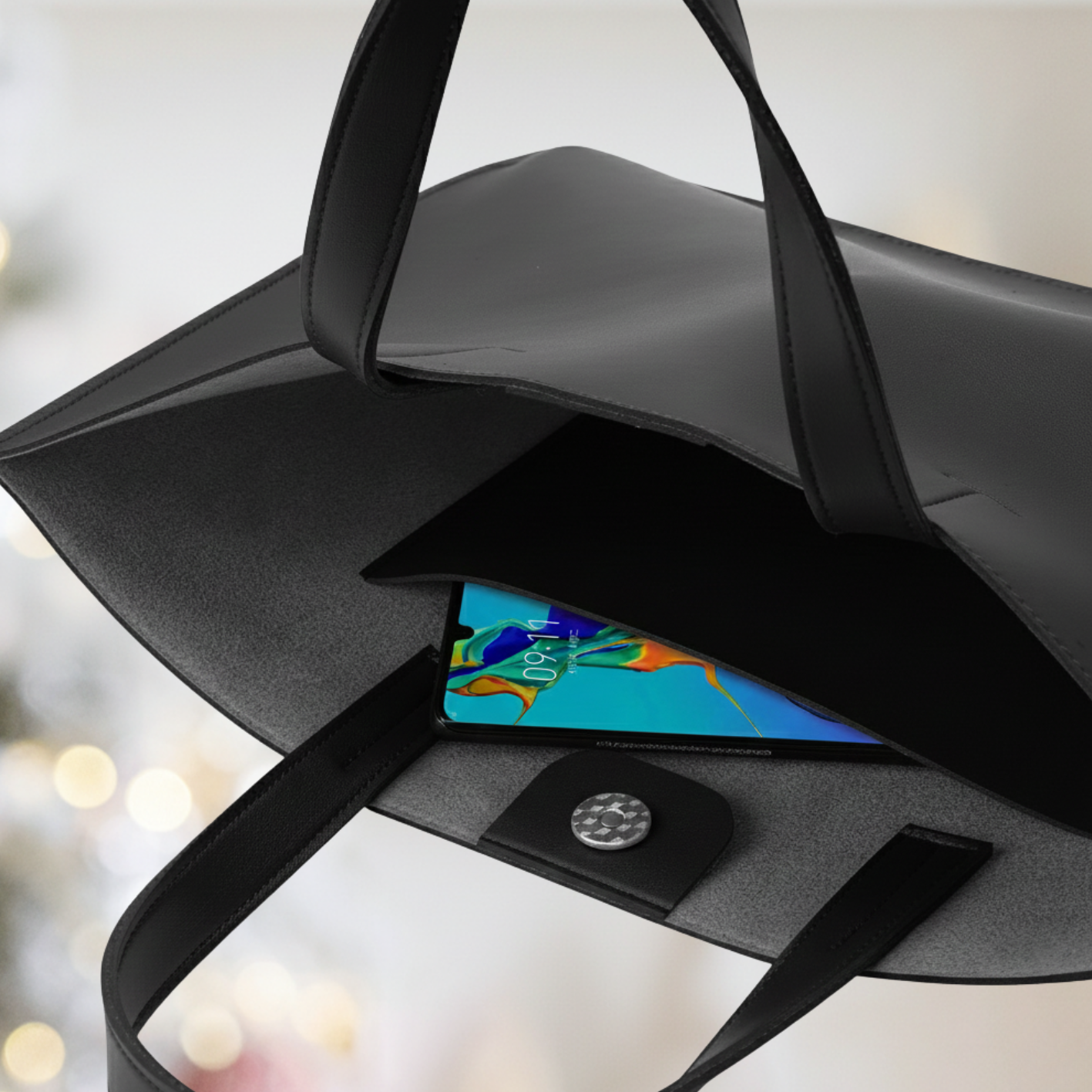 The Urban Professional PU Leather Commuter Tote