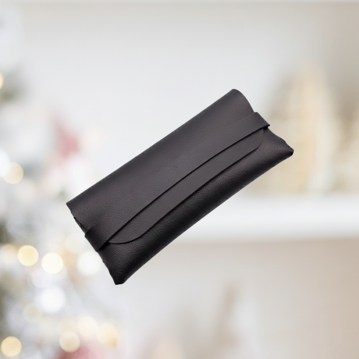The Foldable PU Leather Travel Eyewear Case