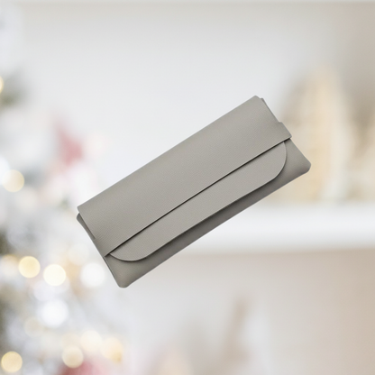 The Foldable PU Leather Travel Eyewear Case