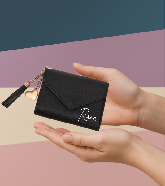 PU Leather Mini Wallet Purse