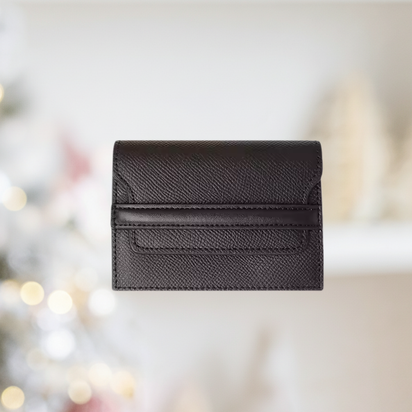 PU Leather Accordion Organizer Card Wallet