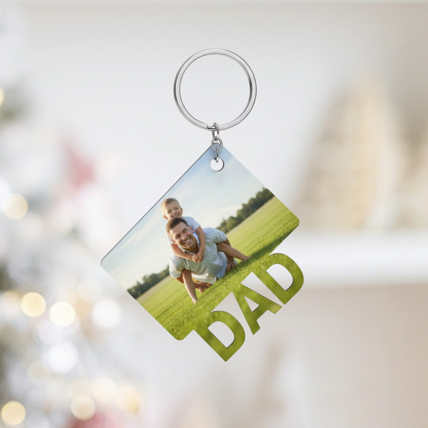 The Personalized Wooden Keepsake Keychain