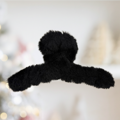 The Plush Winter Claw Clip