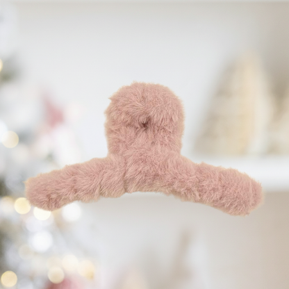 The Plush Winter Claw Clip