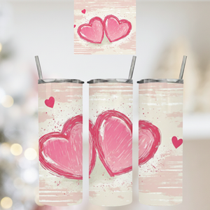 Pink Heart Sprinkle