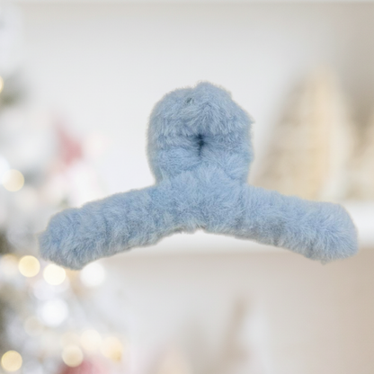 The Plush Winter Claw Clip