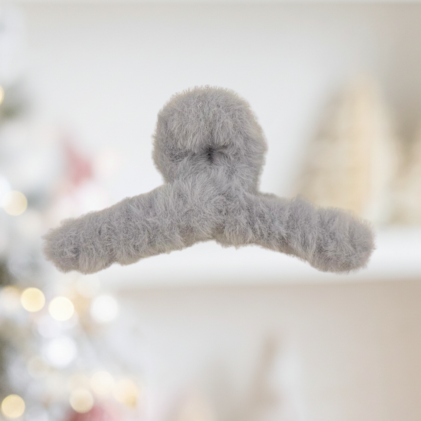 The Plush Winter Claw Clip