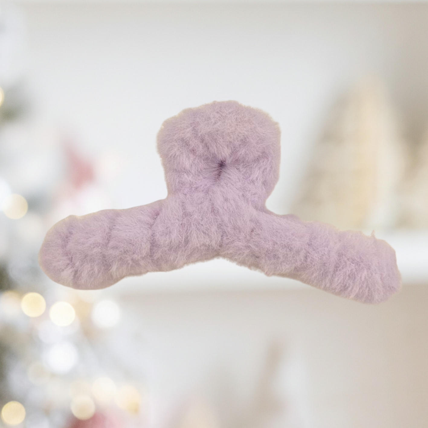 The Plush Winter Claw Clip
