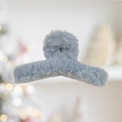 The Plush Winter Claw Clip