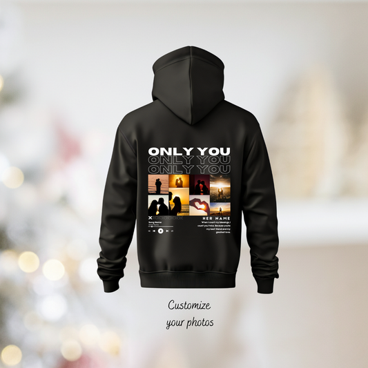 "My Greatest Love" Personalized Music & Photo Pullover