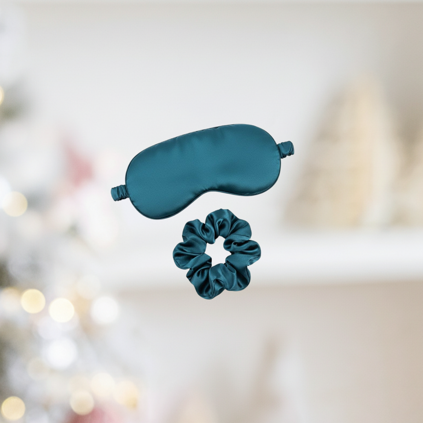 The Personalized Silk Sleep Set (Mask & Scrunchie)