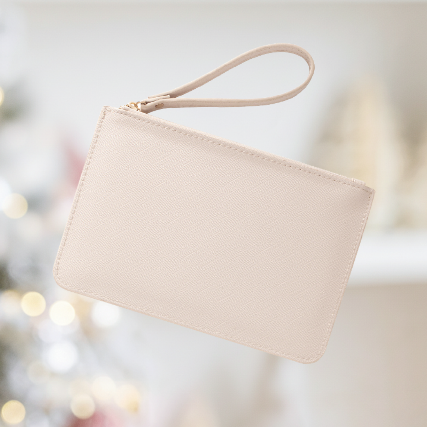 The Personalized Slim PU Leather Clutch