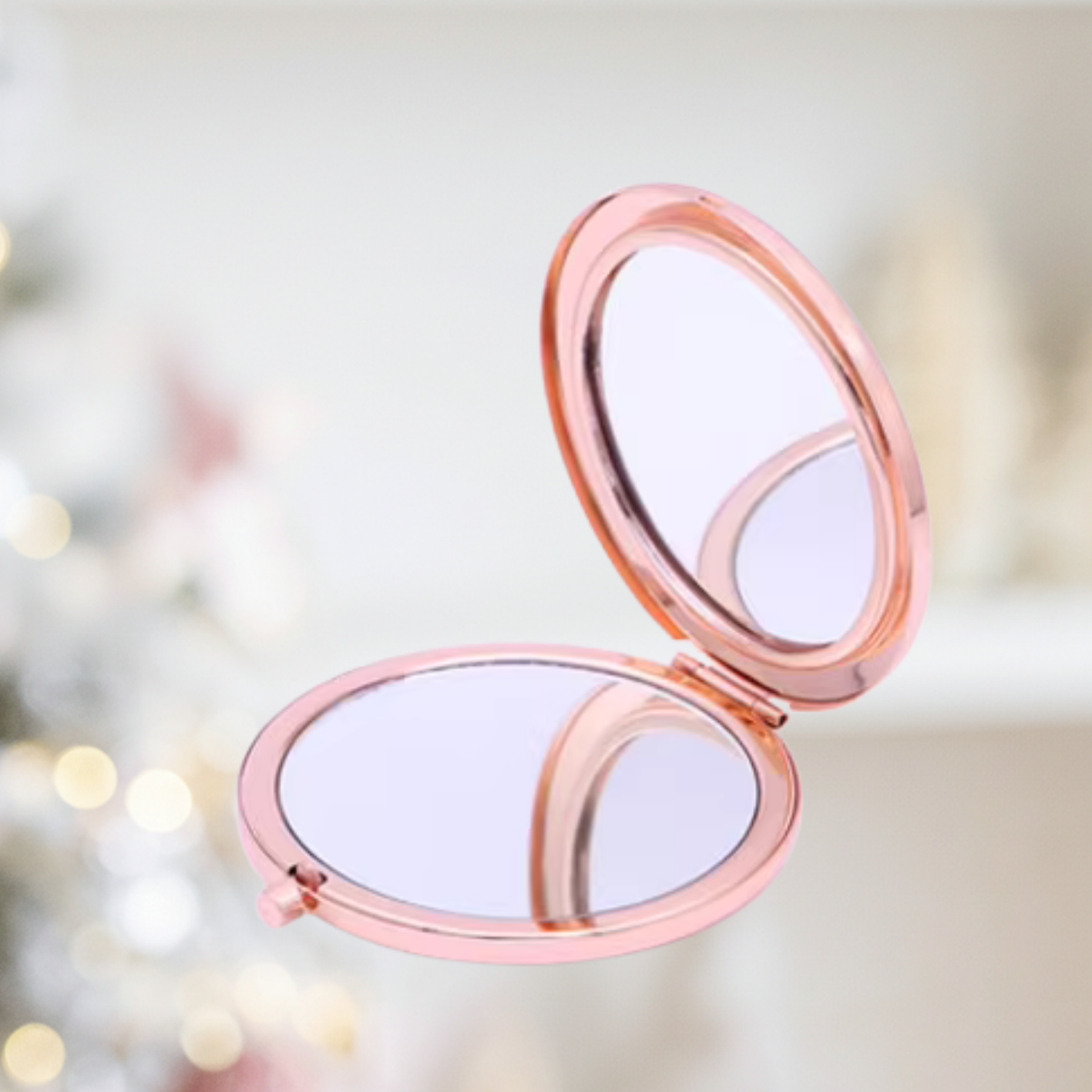 Foldable Metal Pocket Mirror