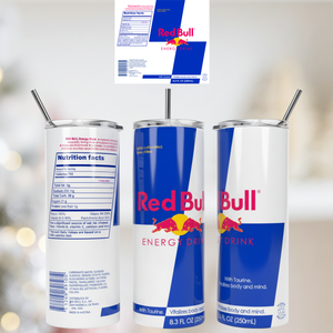 RedBull Energy (White and Navy Blue)