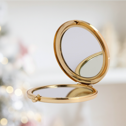 Foldable Metal Pocket Mirror