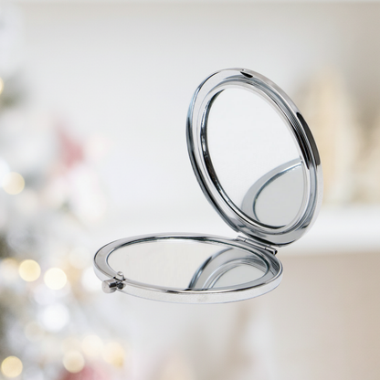 Foldable Metal Pocket Mirror