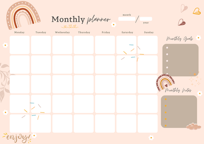 The Monthly Magnetic Planner