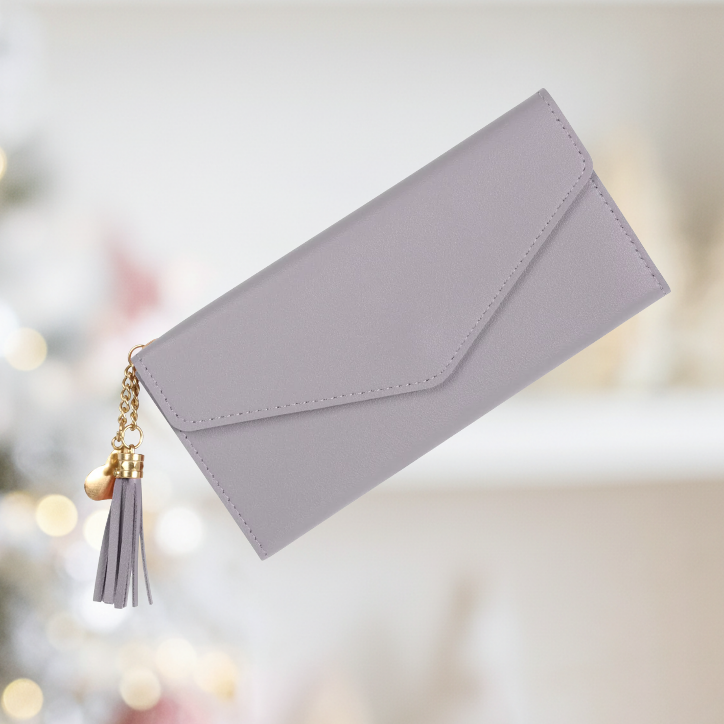 Long PU Leather Wallet