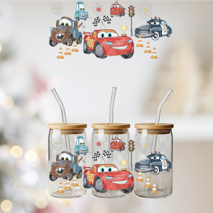 Eco-Friendly Glitter Plastic Straws