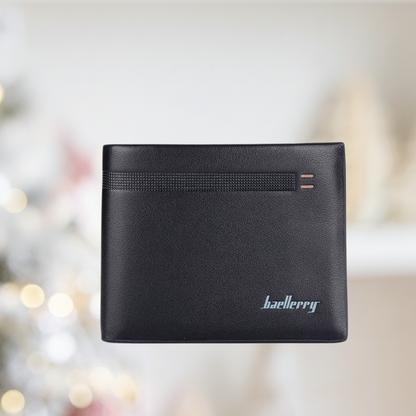 Classic Men's Slim Bi-Fold Wallet