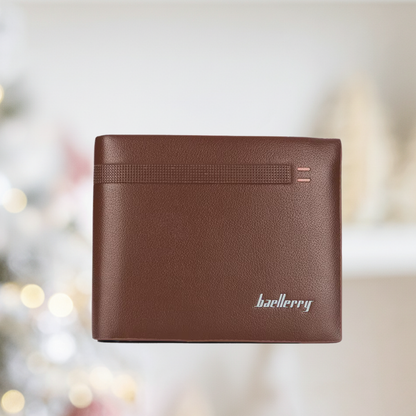 Classic Men's Slim Bi-Fold Wallet