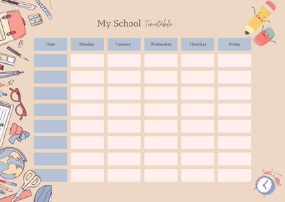 The Essential Magnetic School Timetable