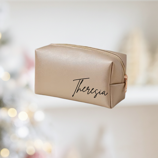 PU Leather Makeup Bag