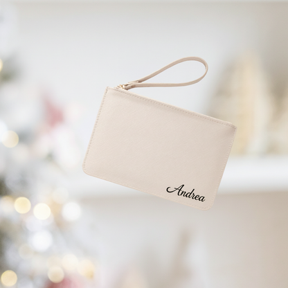 The Personalized Slim PU Leather Clutch