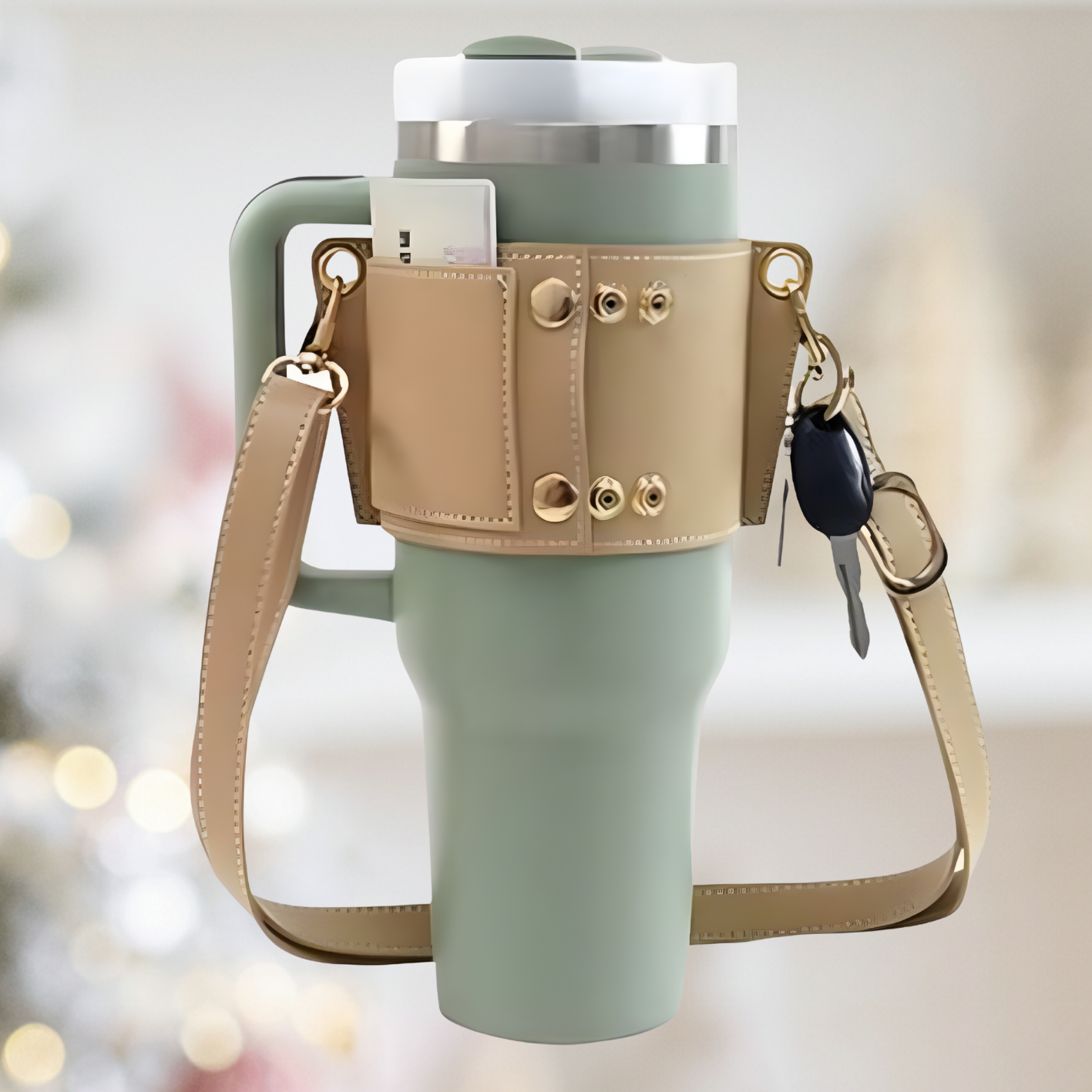 The Elegant Hands-Free Tumbler Organizer