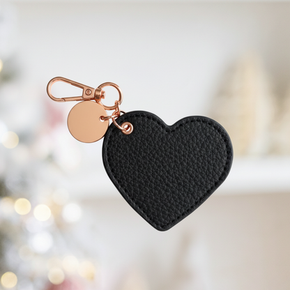 Personalized Luxe PU  Leather Keychain