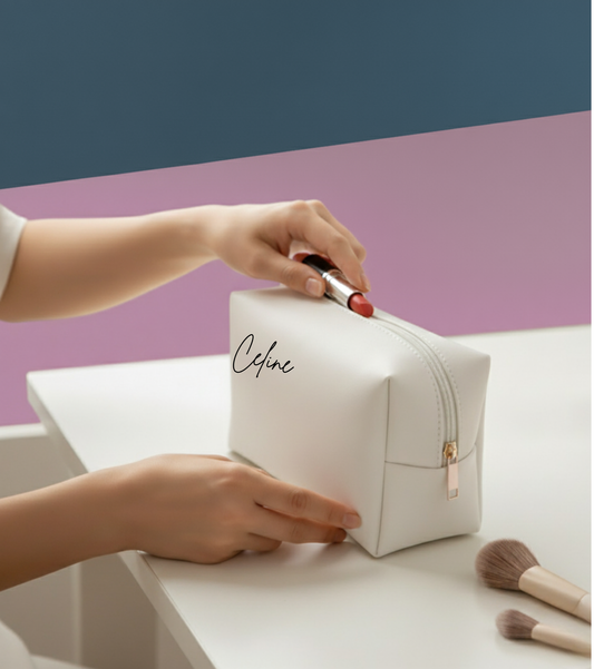 PU Leather Makeup Bag