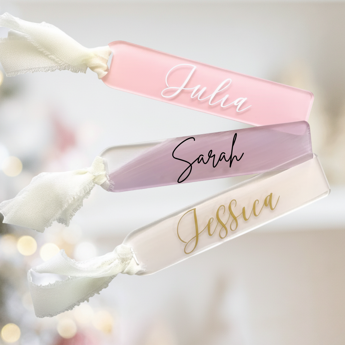 Personalized Acrylic Bookmark