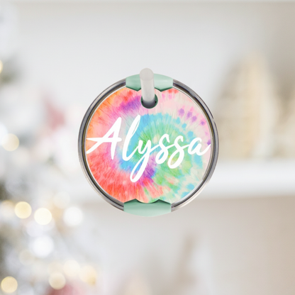 The Personalized Tumbler Name Plate Accessory for 40 oz Stanley