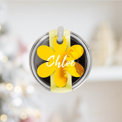 The Personalized Tumbler Name Plate Accessory for 40 oz Stanley